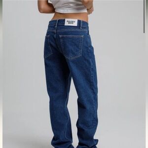 Dairy Boy Size 29 Dark Wash Relaxed Straight Leg Denim